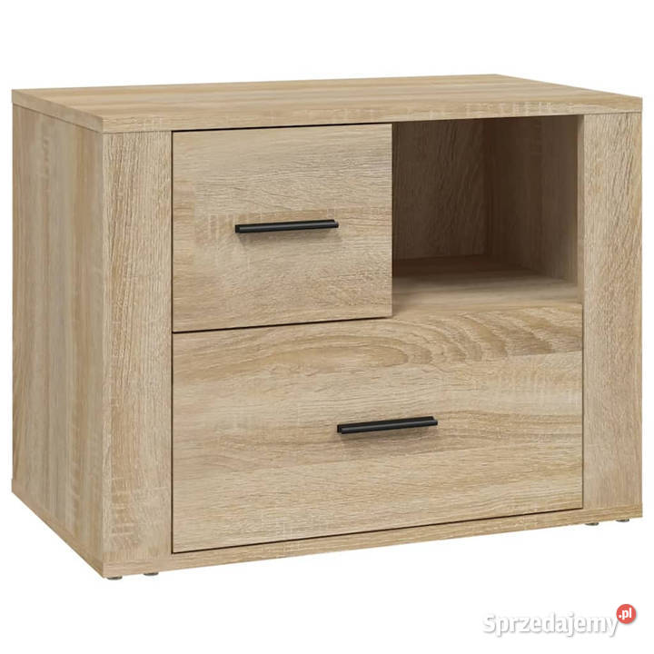Szafka nocna dąb sonoma 60x36x45 materiał Nocne