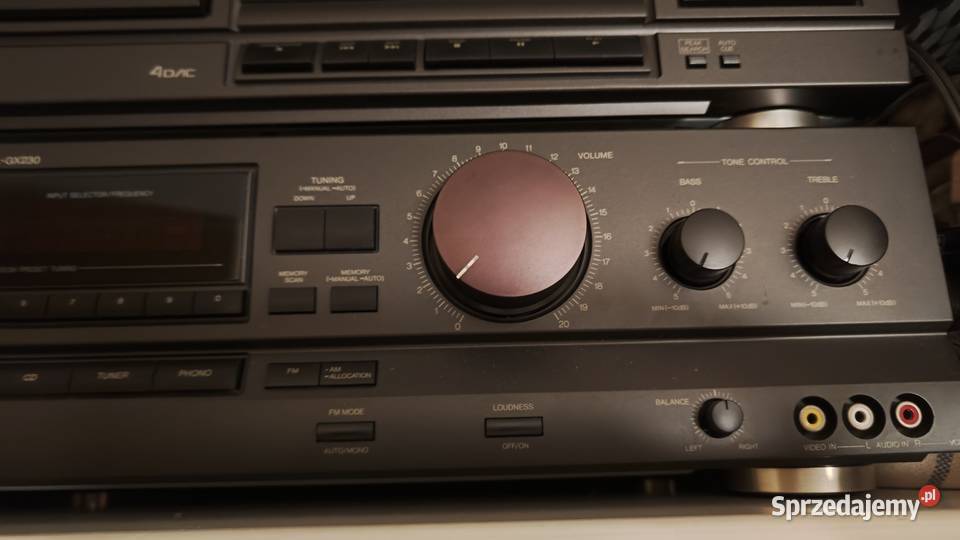 100 sprawny i zadbamy Zestaw Technics Amplituner śląskie Sosnowiec