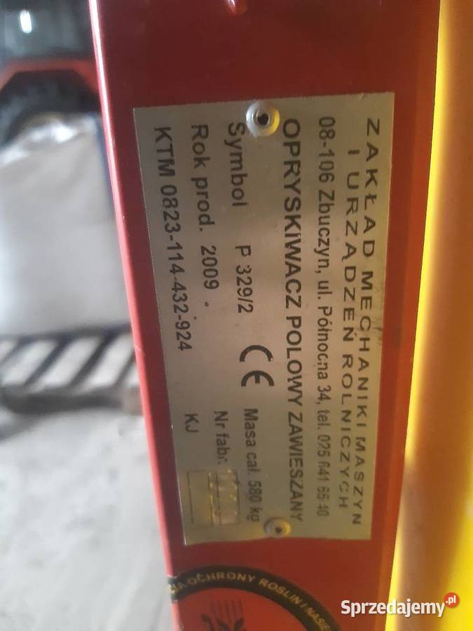 Opryskiwacz 400 l biardzki 12m Kępno