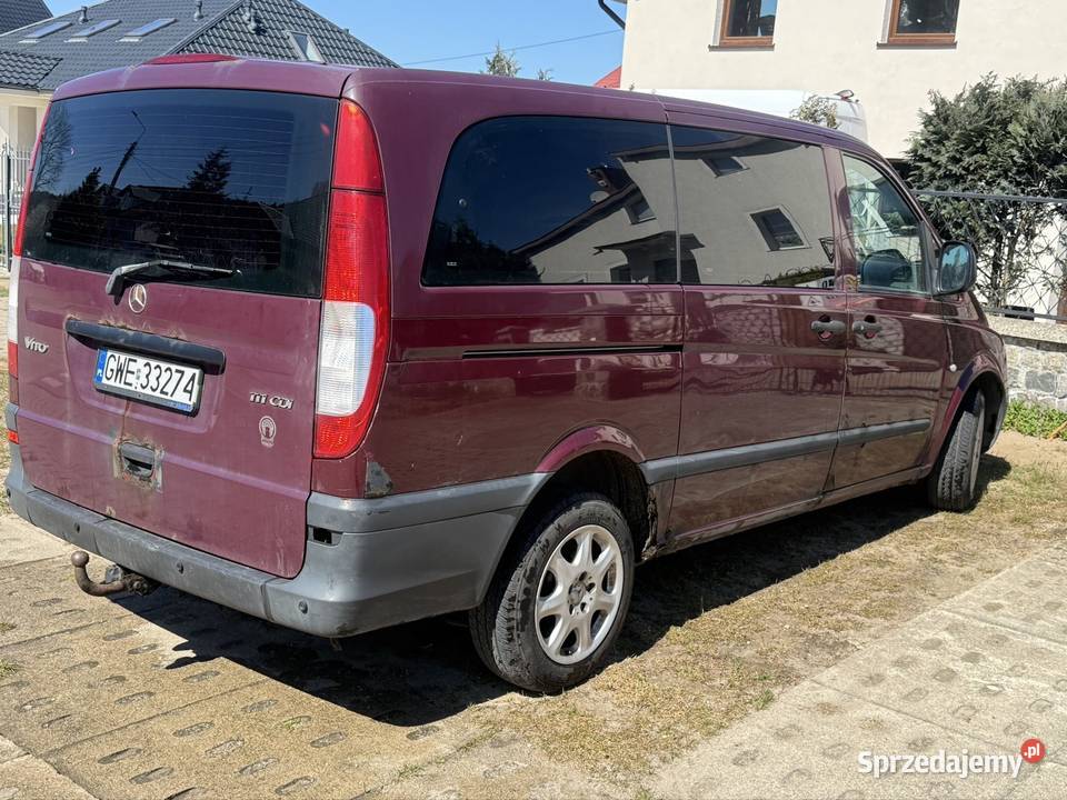 Silnik Mercedes vito 370 przebieg Grudziądz
