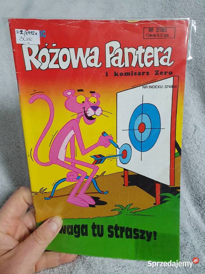 Różowa Pantera zestaw 3 komiksów lata 90te pomorskie Gdynia