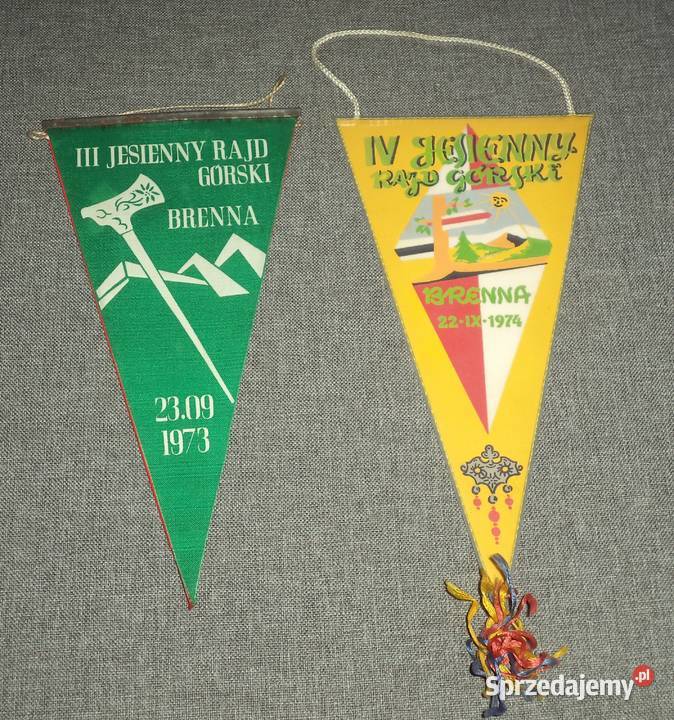 Kopalnia KWK Wawel Ruda Śląska proporczyk PTTK Piekary Śląskie