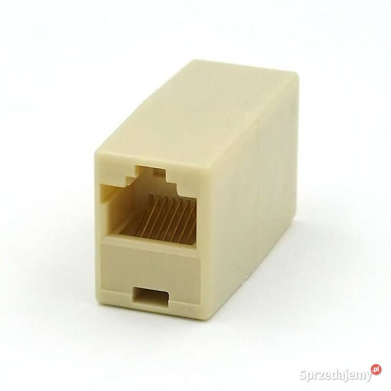 Łącznik LAN RJ45 Cat 5 cat5e 8pin żeńskie RJ45 z sprzedam