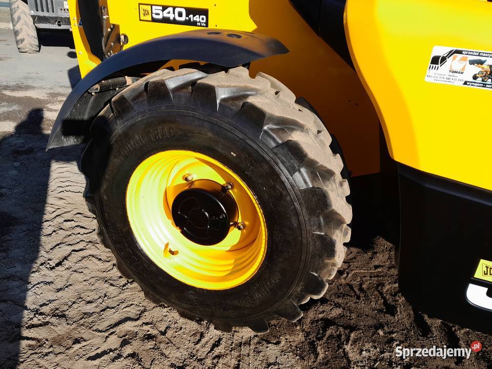 ŁADOWARKA TELESKOPOWA JCB 540140 2020R CAT Rok produkcji 2020 wielkopolskie sprzedam