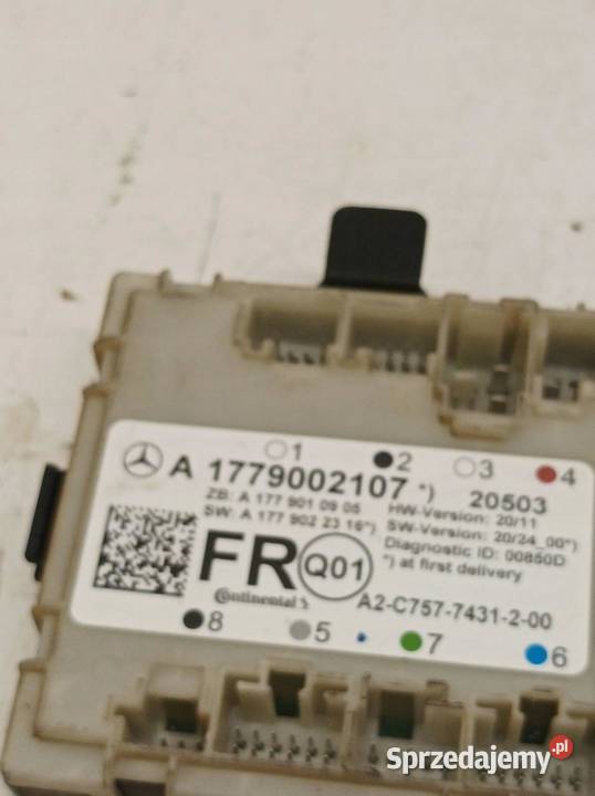 MODUŁ DRZWI PRZÓD TYŁ A1779002107 A1779002207 Rok produkcji 2021 świętokrzyskie