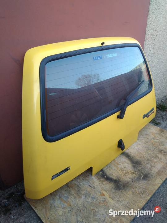 Fiat Cinquecento sporting tylna klapa bagażnika Warszawa sprzedam