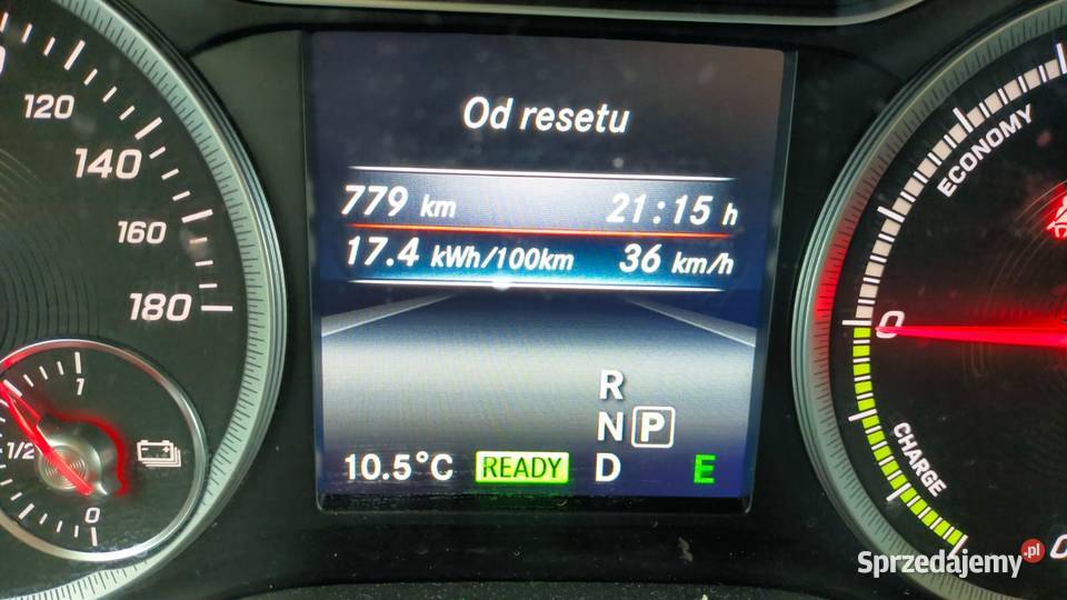 Mercedes B25e Electric Drive przebieg 62000