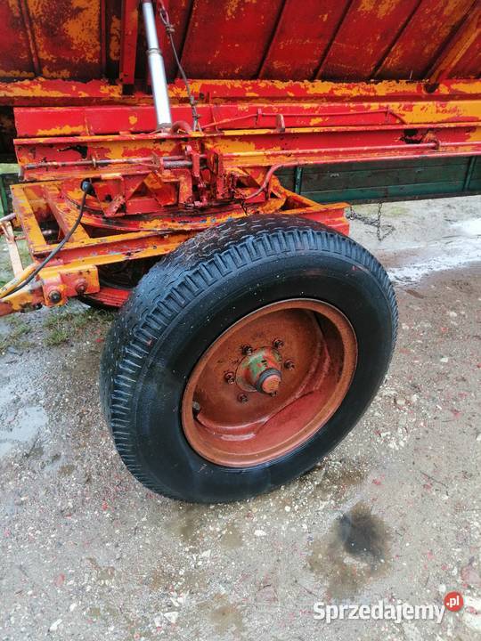 Przyczepa dwuosiowa rolnicza Krzywda