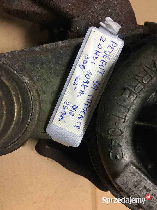 Turbina peugeot 807 20hdi 107 Bydgoszcz