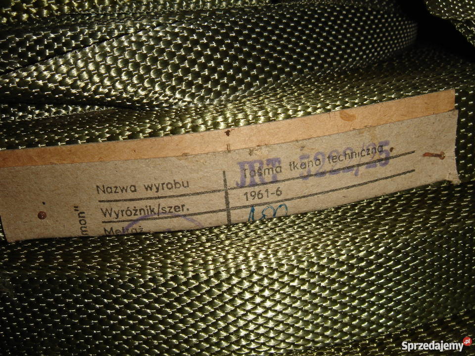 Taśma tkana techniczna 1 x 24 mm rolka 100 mb Chlewiska