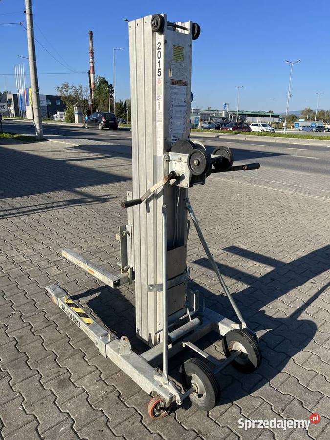 Podnośnik towarowy montażowy SUMNER 2015 ALP pełny VAT małopolskie sprzedam