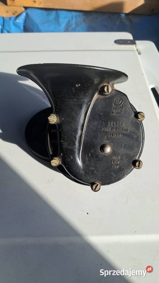 Klakson BELMA SDS22 Niski Ton PRL Klaksony Świecie