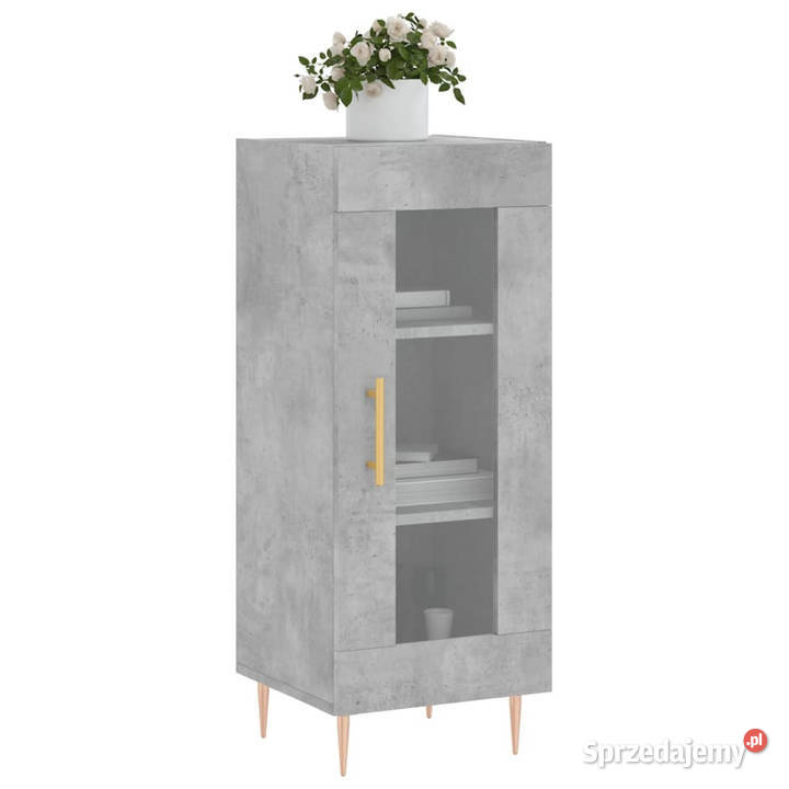 Szafka szarość betonu 345x34x90 materiał Warszawa sprzedam