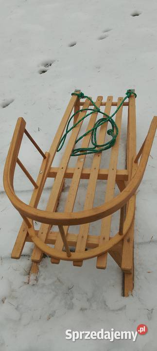 Sanki drewniane Augustów