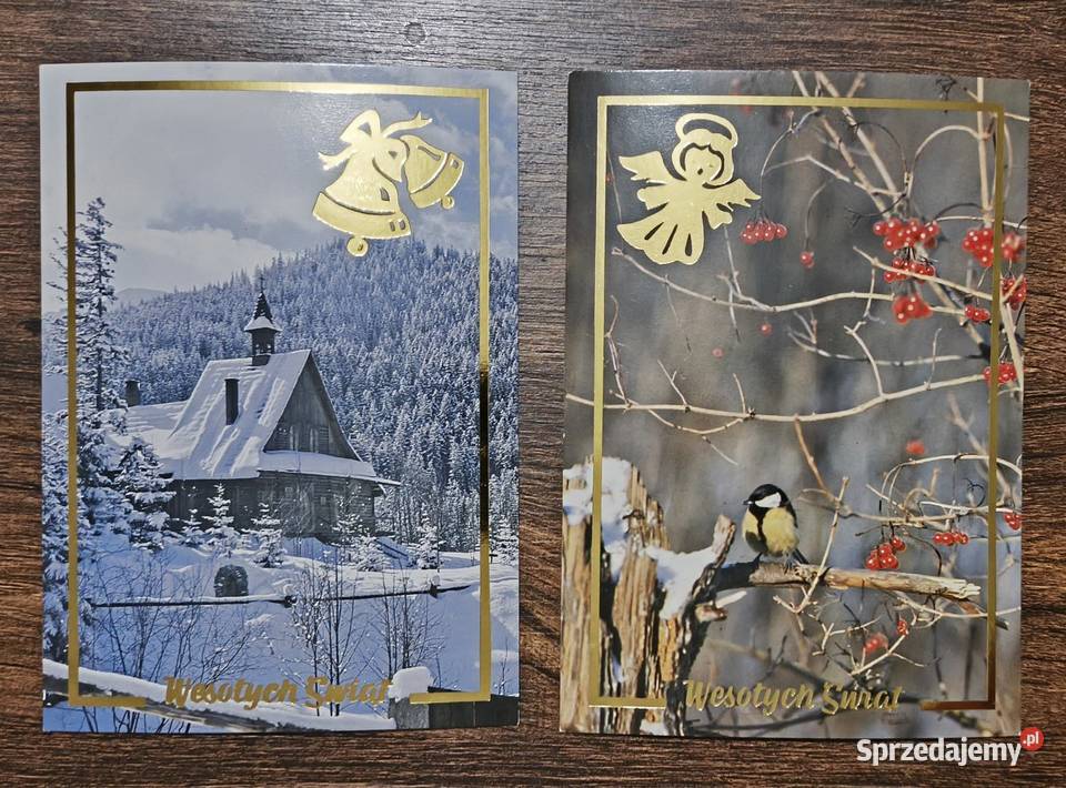 Pocztówki świąteczne Boże Narodzenie