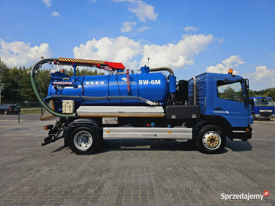 Mercedes ATEGO WUKO SW6M do zbierania odpadów manualna Daleszyce