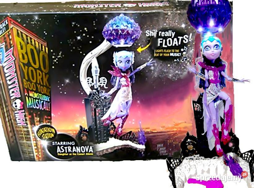 Monster High lalka Astranova seria Boo York Biała Podlaska