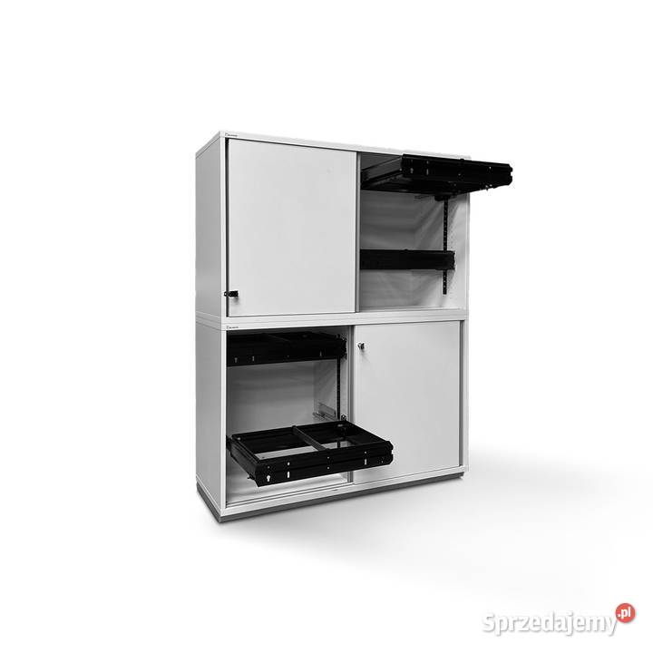 Szafa aktowa modułowa Neudoerfler Lineo biała Kraków