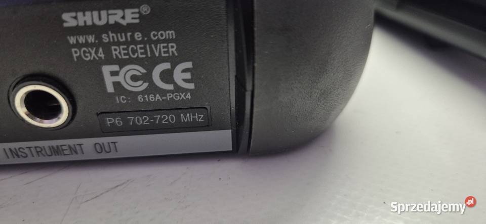 Shure PGX14WH20 nagłowny zestaw Konin sprzedam