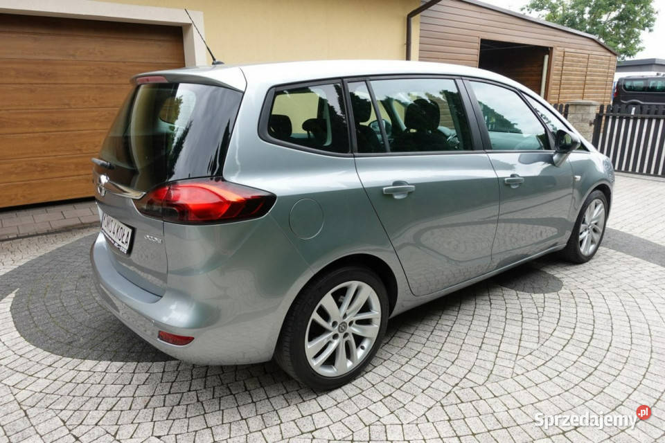 Opel Zafira 14 Turbo 6 Bieg Klimatyzacja Płońsk