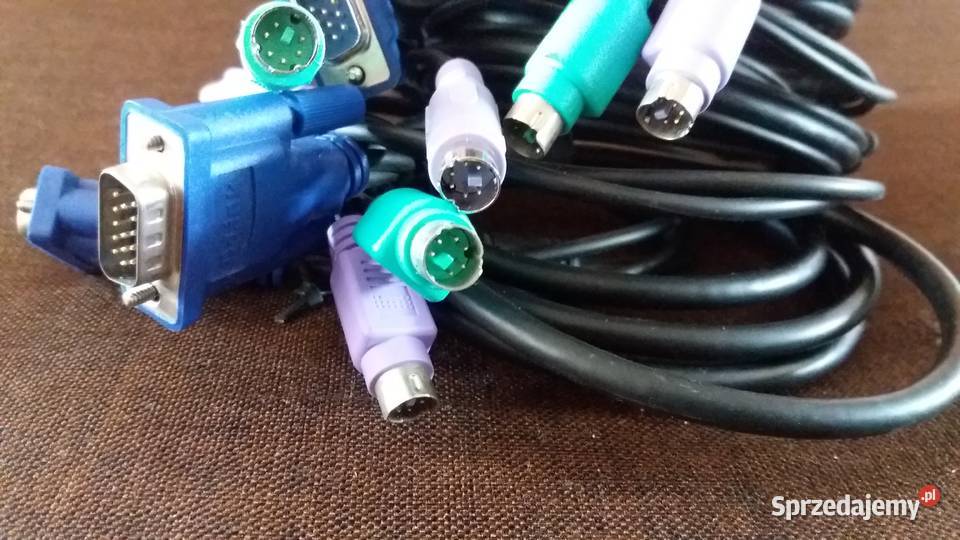 DLink Zestaw kable DKVMCB KVM kabel VGA komputer pomorskie Gdańsk