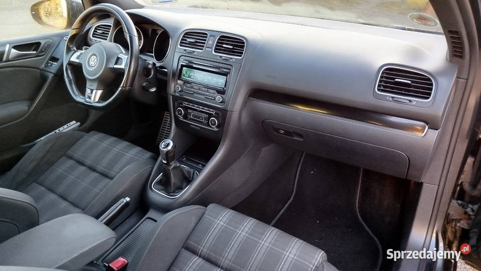 Vw Golf VI GTD 20 TDI 170 Potwierdzony Przebieg ABS pomorskie Bytów