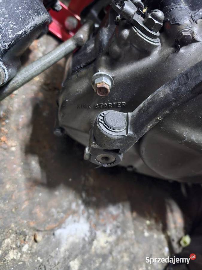 Suzuki DR 600 650 kopniak Kopka kickstarter kick Jelenia Góra