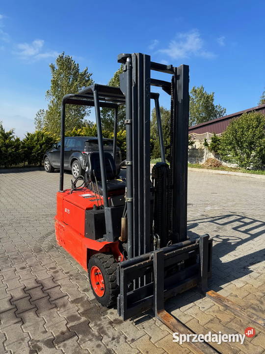 wózek widłowy LINDE E15 Triplex 460m 1500 elektryczny Działoszyn
