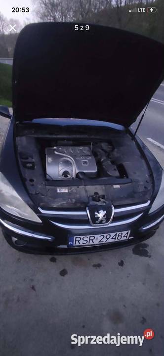 Wszystkie części peugeot 607 22hdi 2005 lift Szufnarowa