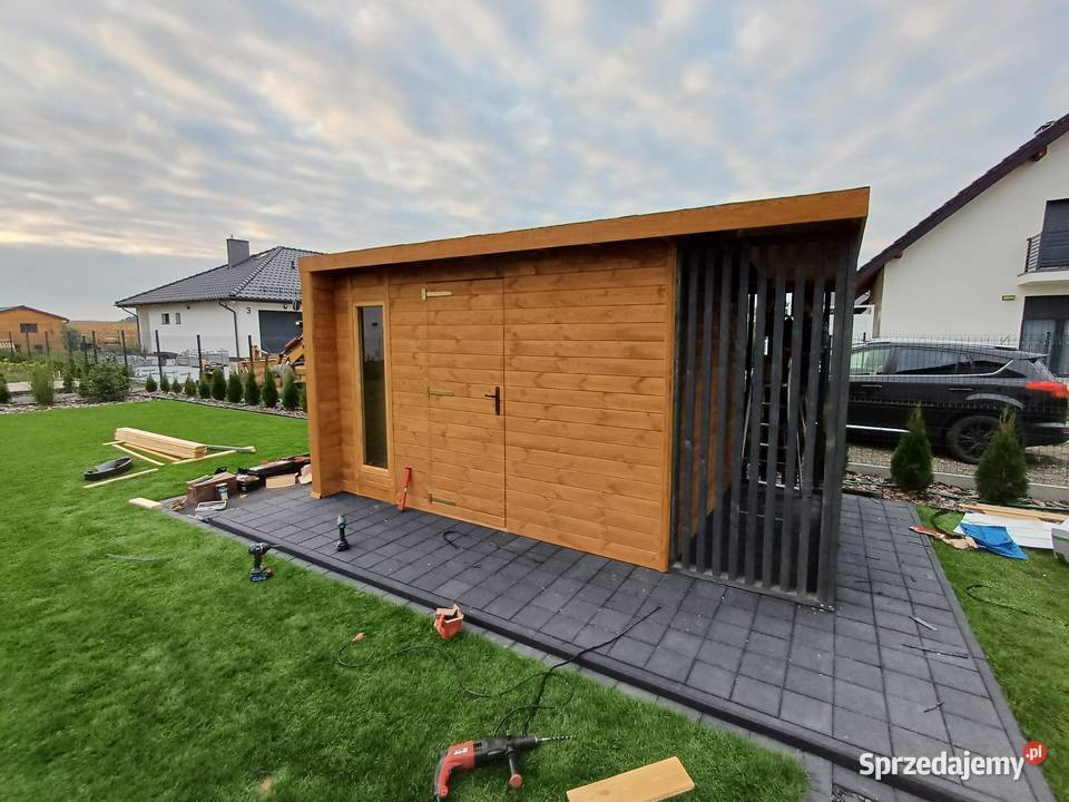 Domek narzędziowy certyfikowane drewno każdy Ogród Legionowo