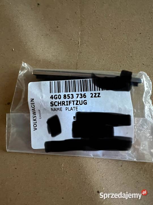 Znaczek emblemat quattro audi nowy 4G0 853 736 mazowieckie Radom