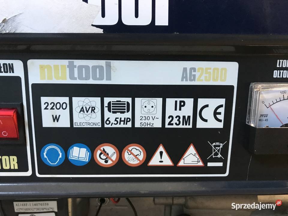 Agregat NuTool AG2500 Spalinowe Nowogard sprzedam