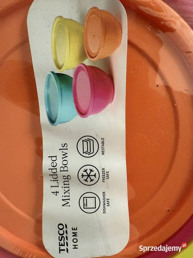 Miski plastikowe zestaw