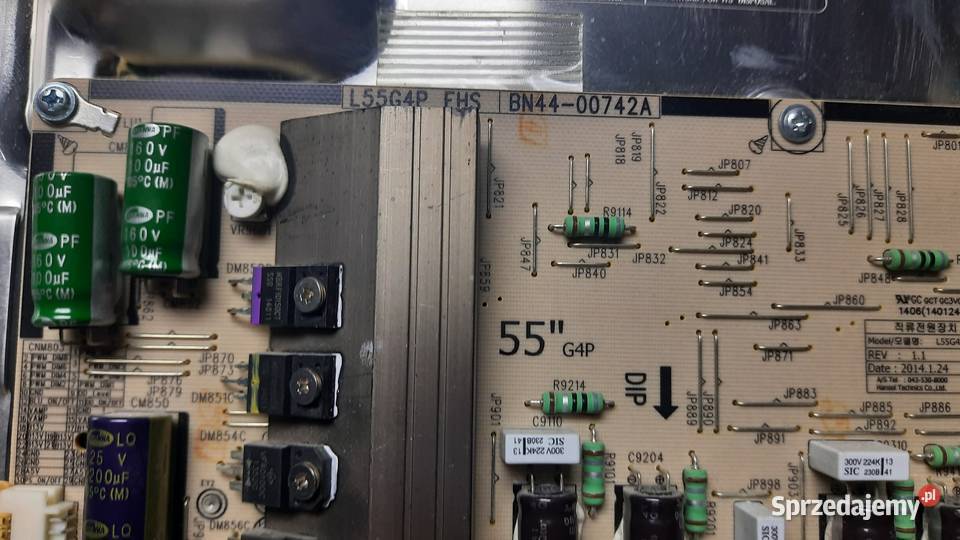 Samsung Ue55HU7505T zbita matryca Części i akcesoria Sosnowiec