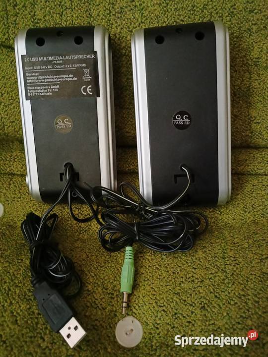 Głośniki multimedialne USB 20 PA 8088 Kłodzko