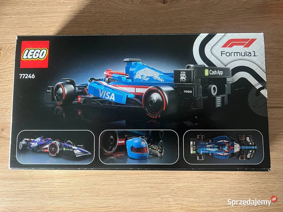 LEGO 77246 Speed Champions Bolid F1 Visa Cash