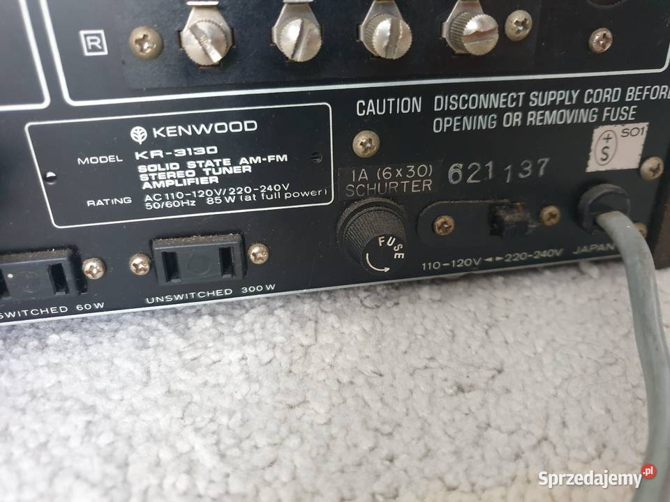 Kenwood kr 3130 amplituner vintage Leżajsk