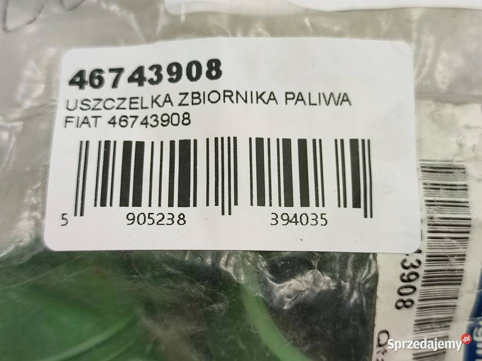 USZCZELKA RURY ODPOW ZBIORNIKA PALIWA FIAT PUNTO osobowe lubelskie