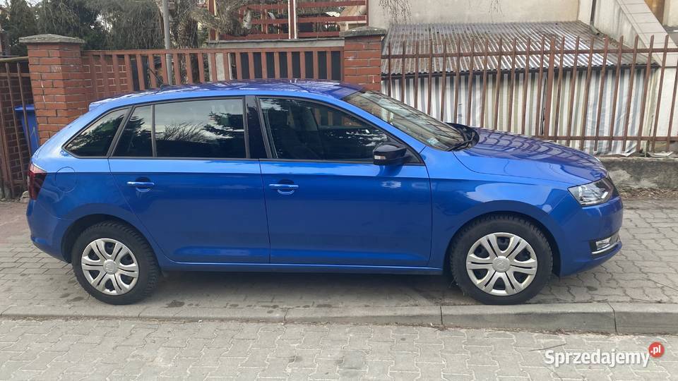 Skoda Rapid Spaceback STYLE 110 bogata wersja 78000km Słomin