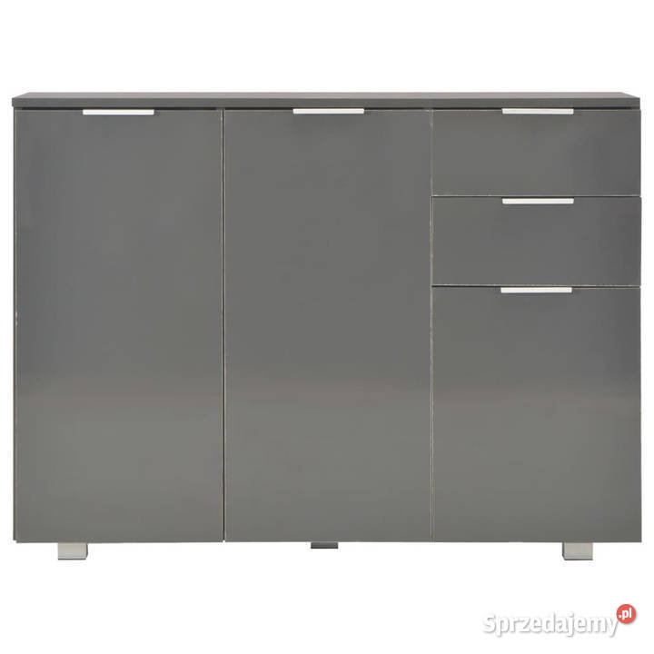 Komoda na wysoki połysk szara 107x35x805 Warszawa sprzedam
