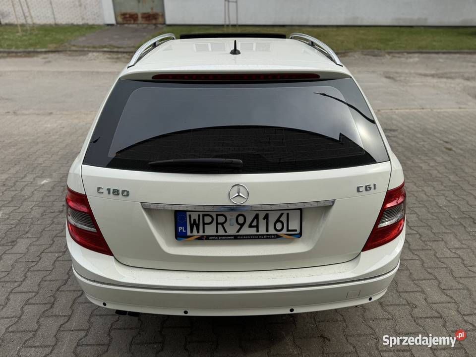 MercedesBenz C180 CGI 2010 Automat Avantgarde relingi dachowe Pruszków