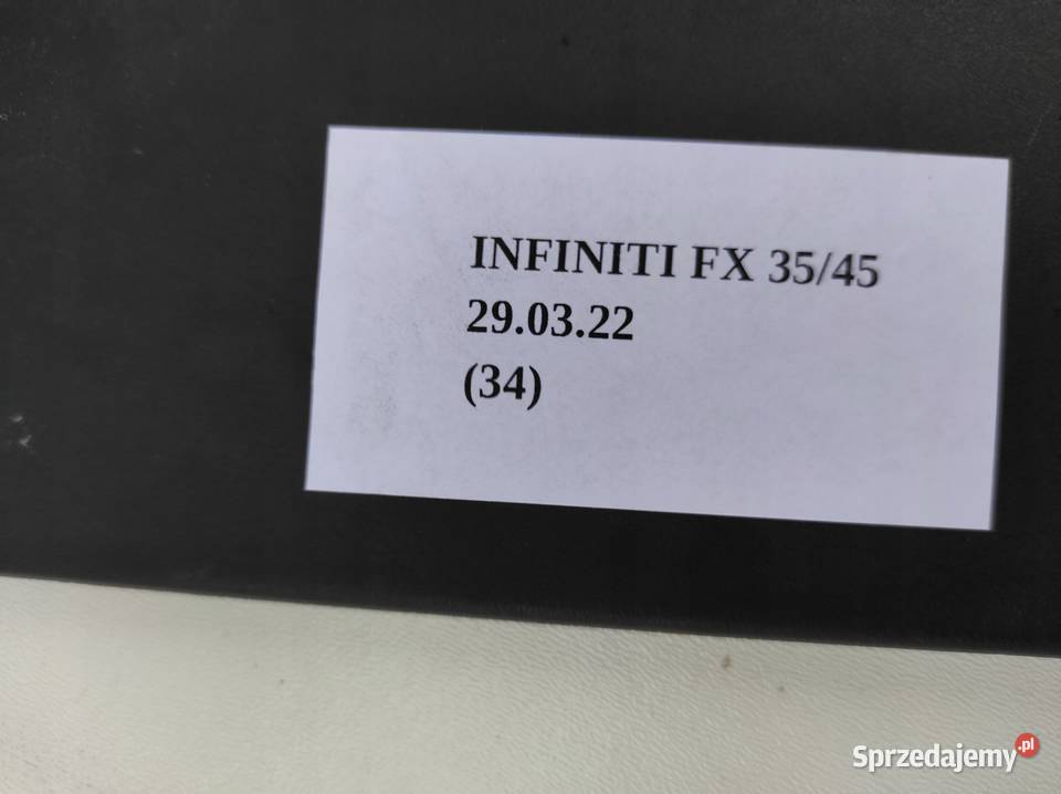 OSŁONA POD DESKĘ LEWA INFINITI FX35 FX45 Wyposażenie wnętrza