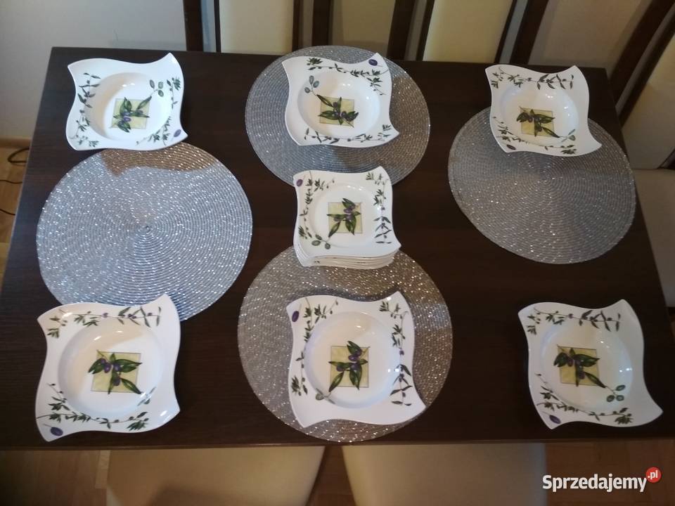 SPRZEDAM komplet talerzy 6 osobowy Ceramika i szkło Włocławek