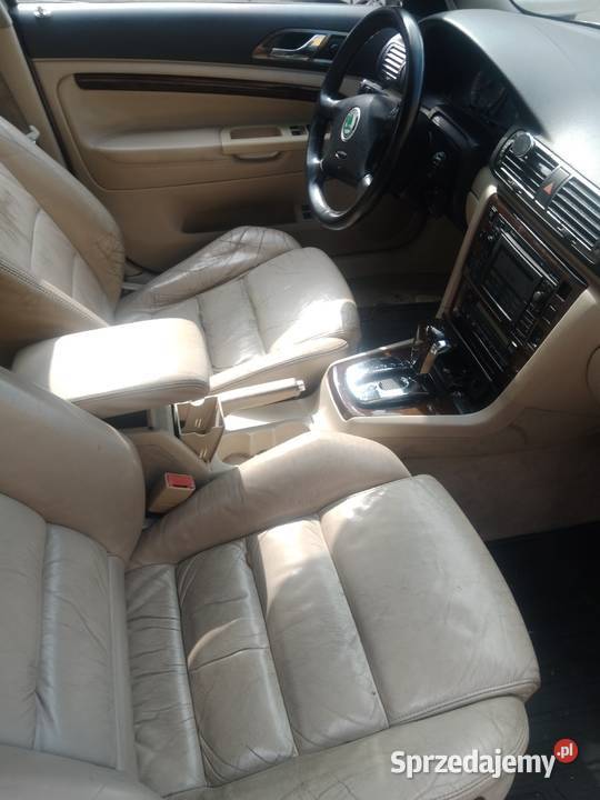 Skoda Superb 19tdi automatskóra Wrocław sprzedam