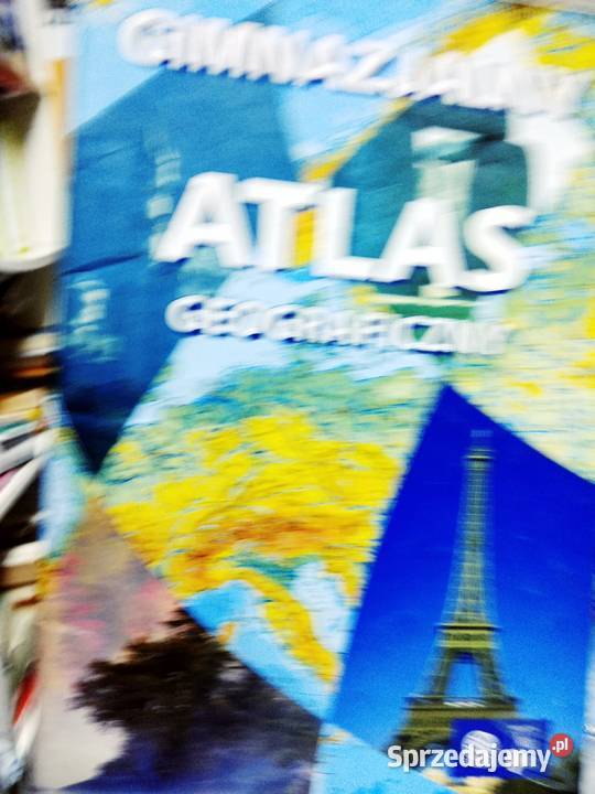 Atlas geograficzny antykwariat szkolny outlet Warszawa