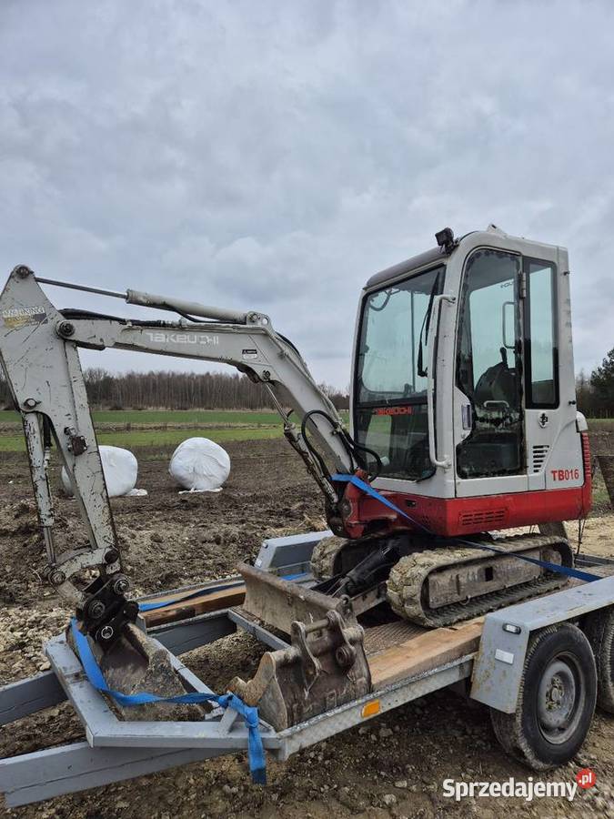 Takeuchi Tb016 minikoparka Pińczów