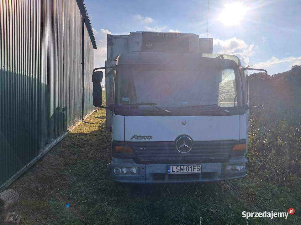 Mercedes Atego 99r chłodnia Carrier manualna lubelskie Piaski