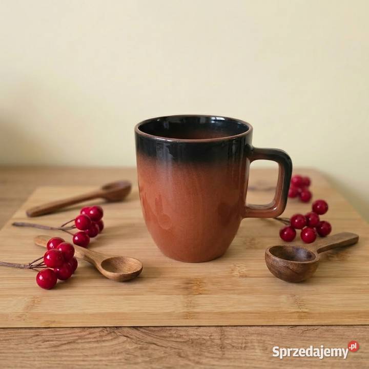 Ręcznie robiony kubek ceramiczny 300 ml z Bydgoszcz sprzedam