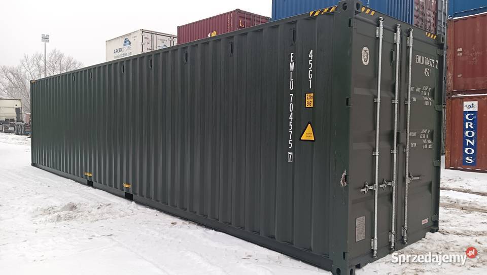 ŁADNY kontener morski 40 HC OneWay nowy Magazynowanie sprzedam