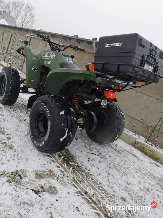 Duży Quad Adlykwity l7e kufer stan 150cm3 Pozostałe Motoryzacja Rawicz